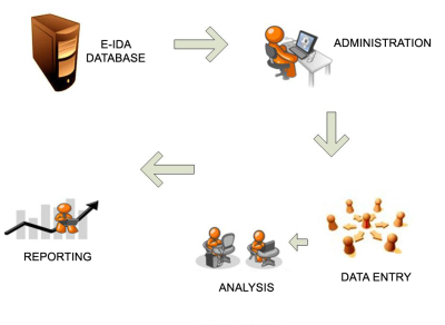 Economic Intelligence Data Application Work Cycle